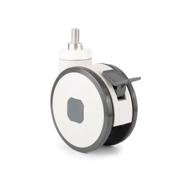 caster-150-AL150WS16 چرخ بیمارستانی 150 ترمزدار - Image 1