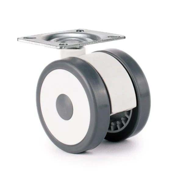 caster-75-AS75WP چرخ بیمارستانی 75 کفی ساده - Image 1