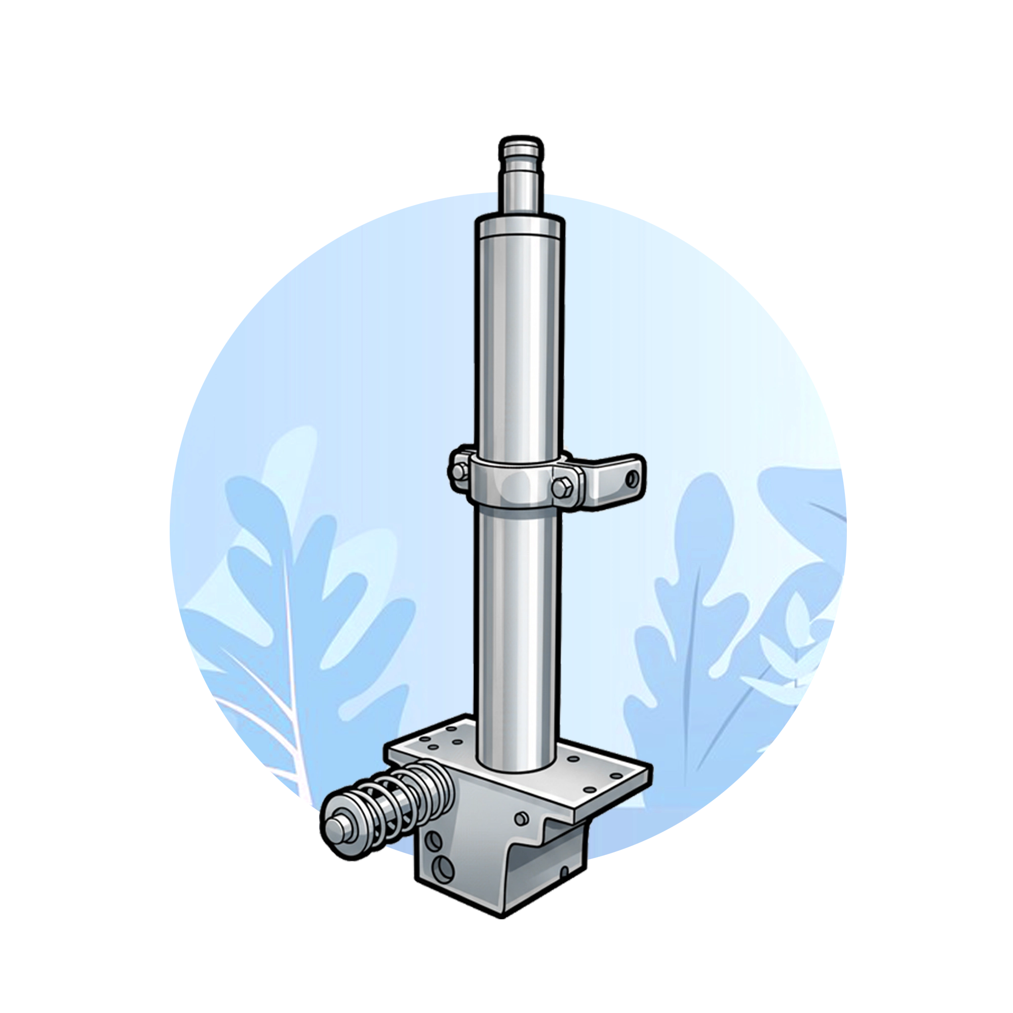 hospital bed hydraulic pump image