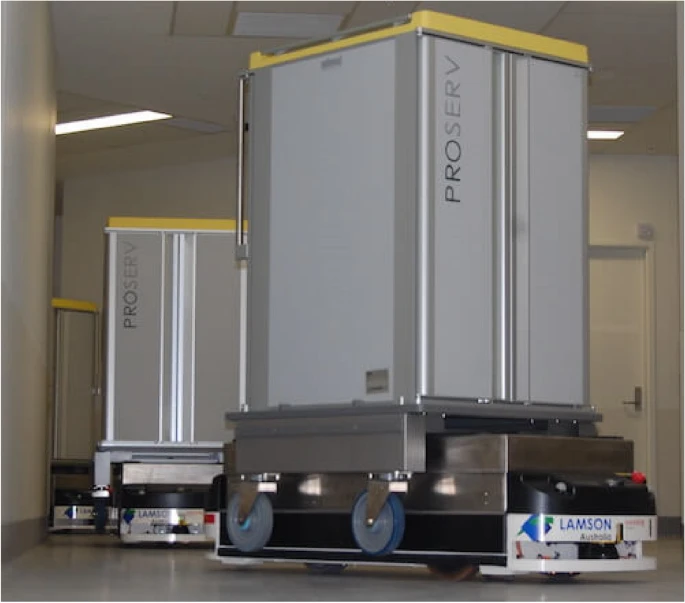 AGV in healthcare